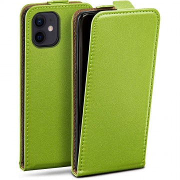LG G4C H525N Magna H520F fliptok, telefon tok, szilikon keretes, zöld