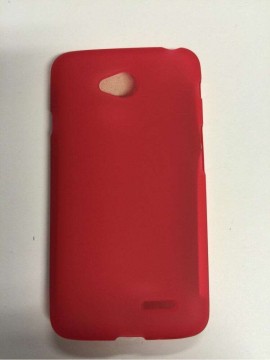 LG L65/L70 D280/D320 piros matt szilikon tok