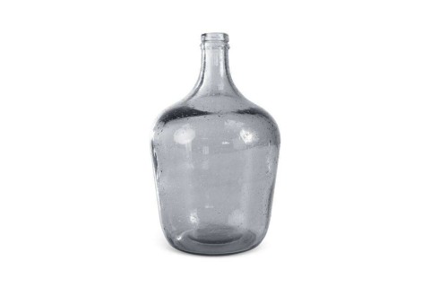 Lily üveg váza Szürke 18x30 cm
