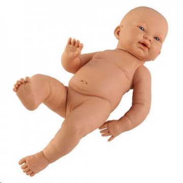 Llorens Lány csecsemő baba 45cm (45002)