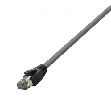 LogiLink CQ8022S hálózati kábel Szürke 0,5 M Cat8.1