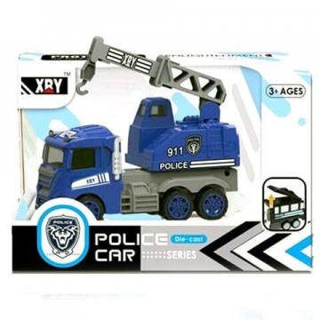 Magic Toys Rendőrségi kék-fehér kamion többféle változatban...