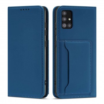 Magnet Card Case tok Samsung Galaxy A12 5G tokhoz tok pénztárca k...