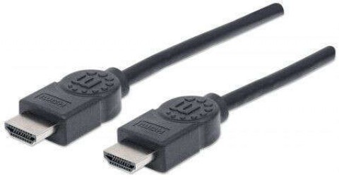 Manhattan High Speed HDMI Ethernet kábel 5m fekete (323239)