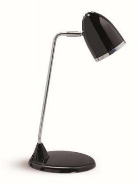 MAUL "Starlet" fekete asztali LED lámpa