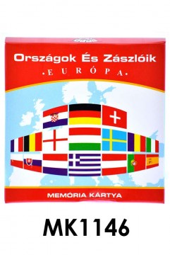 Memóriakártya, Országok és Zászlóik - Európa
