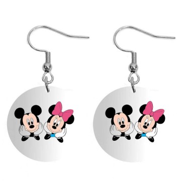 Mickey és Minnie fülbevaló, választható több formában és...