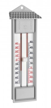 Minimum-maximum hőmérő szürke -40°+50°C 10.3014.14