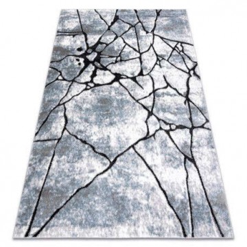 Modern COZY szőnyeg 8873 Cracks, repedt beton - világos szürke /...