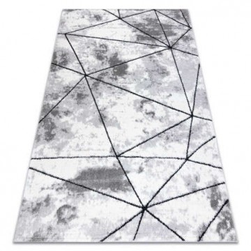 Modern COZY szőnyeg Polygons, Geometriai, háromszögek - szürke...