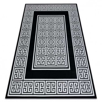 Modern GLOSS szőnyeg 6776 85 elegáns, görög fekete /...