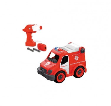 Mondo Toys RC szerelhető tűzoltó rohamkocsi távirányítós autó...