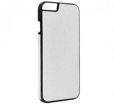 Műanyag telefonvédő (karbon minta) FEHÉR Apple iPhone 6S 4.7,...