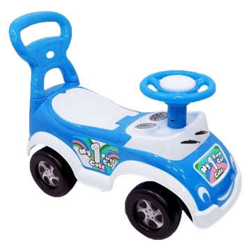 „My first cute car” tolókaros bébi taxi, kék