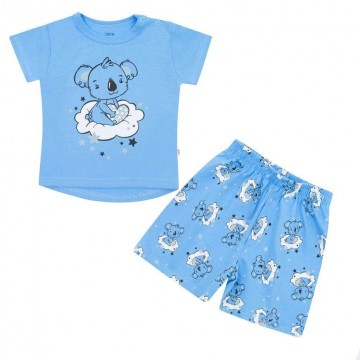 New Baby Gyermek nyári pizsama New Baby Dream kék 9-12 hó (80 cm)