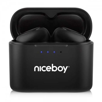 Niceboy hive podsie 2021 fülhallgató, fekete HIVE-PODSIE-2021-BLACK