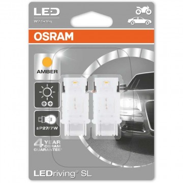 Osram LEDriving SL 3548YE-02B P27/7W 12V 1,9W 2db/bliszter sárga