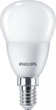 PHILIPS LED izzó, E14, kis gömb, P45, 5W, 470lm, 6500K, PHILIPS...