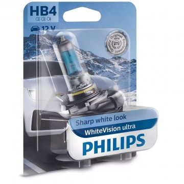 Philips White Vision Ultra HB4 +60% 9006WVUVB1 bliszter