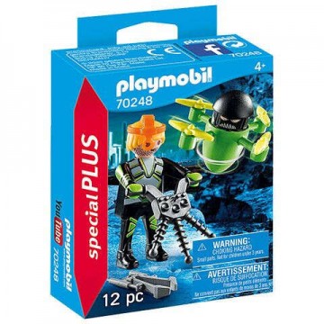 Playmobil: Special Plus - Ügynök drónnal (70248)
