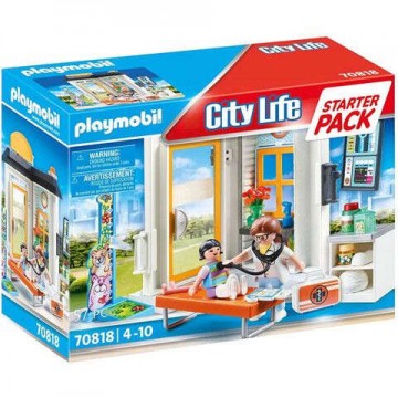 Playmobil: Városi élet - Gyermekorvos Starter Pack (70818)