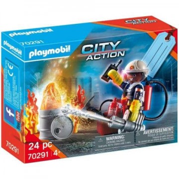 Playmobil: Városi forgatag - Tűzoltó ajándékszett (70291)