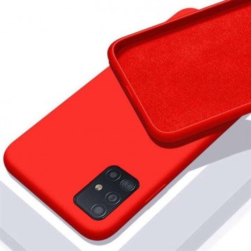 Premium szilikon tok, Samsung Note 20 Ultra,Piros