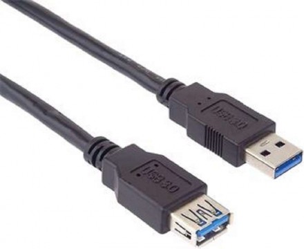 PremiumCord KU3PAA1BK USB kábel 1 M USB 3.2 Gen 1 (3.1 Gen 1) USB...