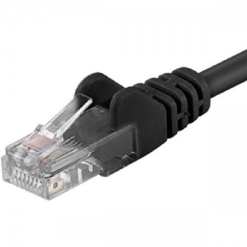 PremiumCord SP6UTP005C hálózati kábel Fekete 0,5 M Cat6 U/UTP (UTP)