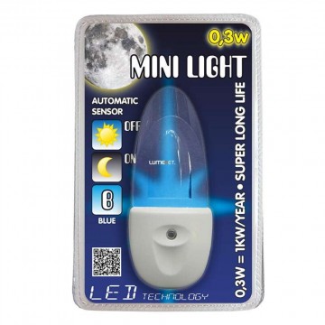 Prezent 1611 Mini Light éjszakai LED lámpa 0,3W 10x4,5cm
