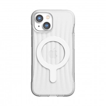 Raptic Clutch tok iPhone 14, MagSafe hátlap átlátszó borítással