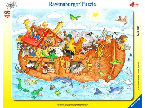 Ravensburger gyerek Puzzle - Noé bárkája 48db