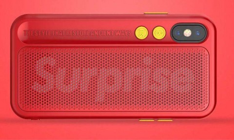 Remax RM-1656 iPhone X XS (5,8") piros hátlap tok