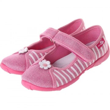 Renbut Rózsaszín-csíkos cipő (Méret 34)
