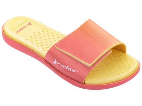 Rider Pool Slide III női papucs - rózsaszín/sárga