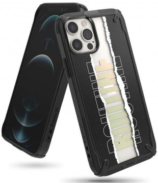 Ringke Fusion X design tartós PC Tok TPU Bumper iPhone 12 Pro / i...