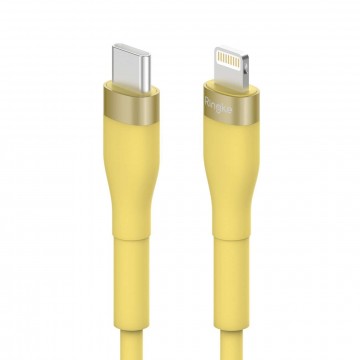 Ringke USB-C kábel - Lightning 480Mb/s 20W 2m sárga (CB60150RS)
