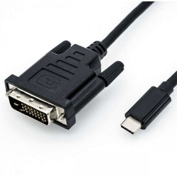 ROLINE Adapter USB C 3.2 Gen 2 - DVI, M/M, 1m