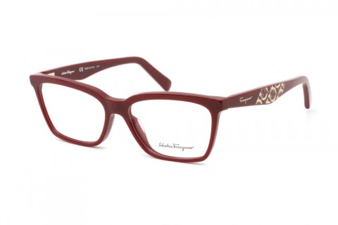Salvatore Ferragamo SF2904 szemüvegkeret bordó / Clear lencsék női