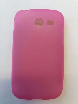 Samsung G110 Galaxy Pocket 2 pink matt szilikon tok