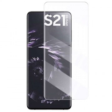 Samsung Galaxy S21 Ultra SM-G998 karcálló edzett üveg HAJLÍTOTT...