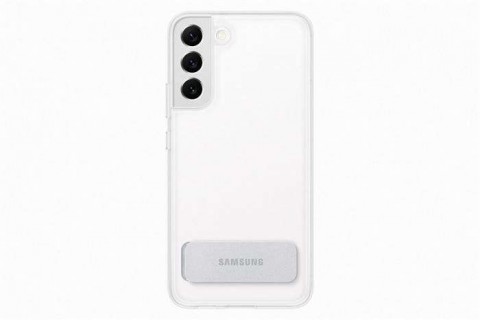 Samsung Galaxy S22 Plus clear stand cover, Átlátsz