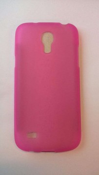 Samsung I9190 I9195 I9192 Galaxy S4 Mini pink matt szilikon tok