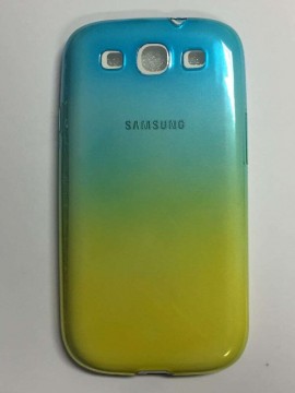 Samsung I9300 I9301 I9305 Galaxy S3/S3 Neo/S3 LTE kék és sárga...