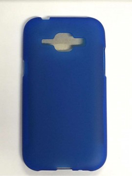 Samsung J100 Galaxy J1 kék matt szilikon tok