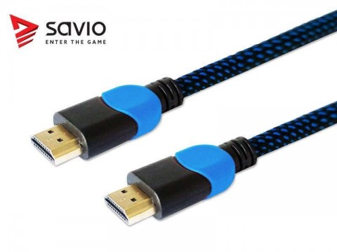Savio GCL-02 HDMI kábel 1.8m, kék, Play Station