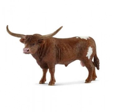 Schleich texasi hosszúszarvú bika figura (13866)