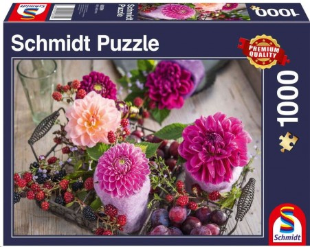 Schmidt Berries and flowers, 1000 db-os puzzle (58369, 18507-182)
