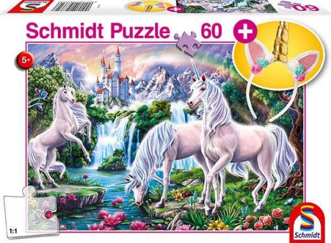 Schmidt Magnificent unicorns (alice band) 60db-os puzzle (56331) ...