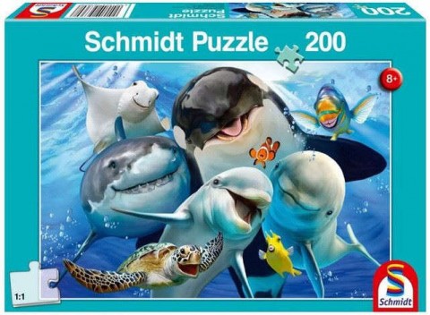 Schmidt Víz alatti barátok, 200 db-os puzzle (56360)